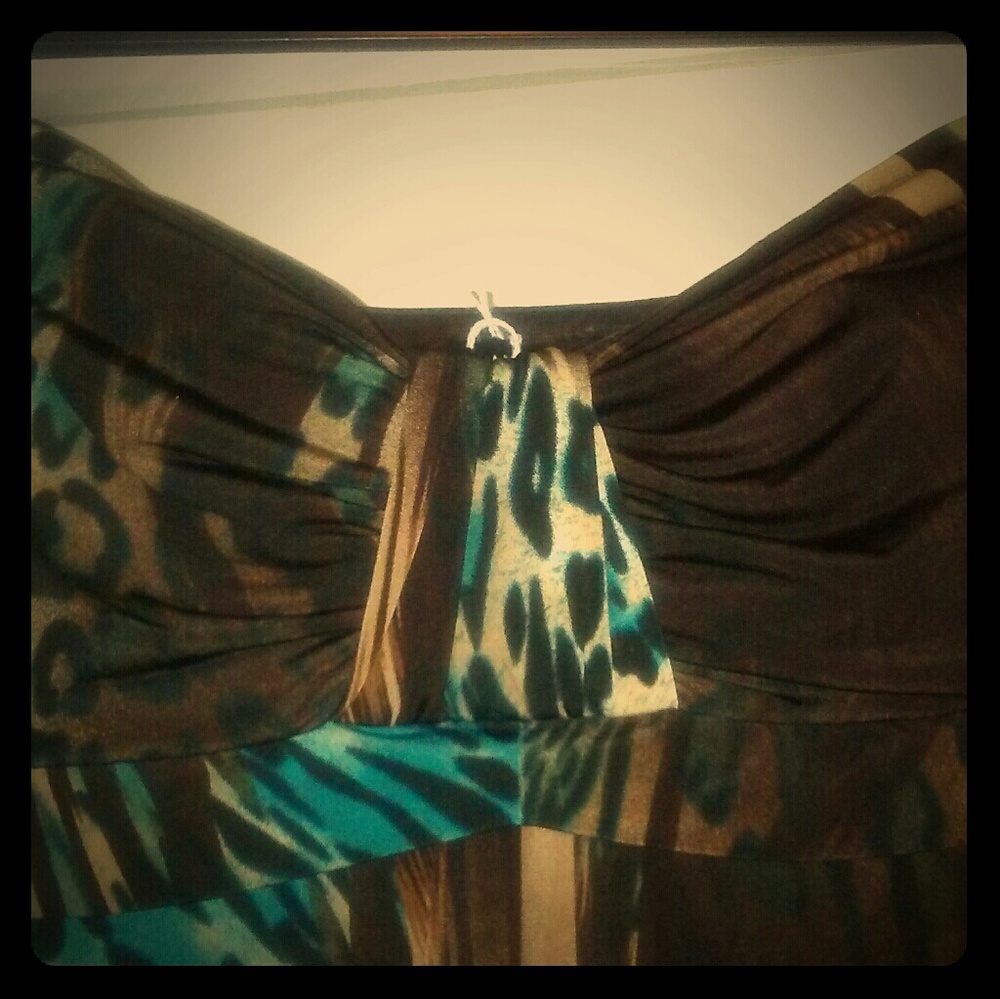 ✨Lane Bryant Boho sexy maxi✨